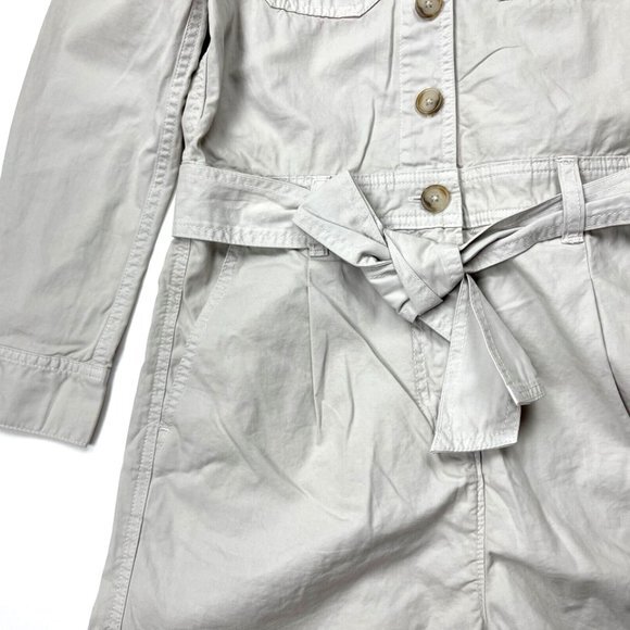 J Crew Foundry Chino Shorts Coveralls Jumpsuit Romper Women 2 NWT $148 Cotton - Picture 8 of 14